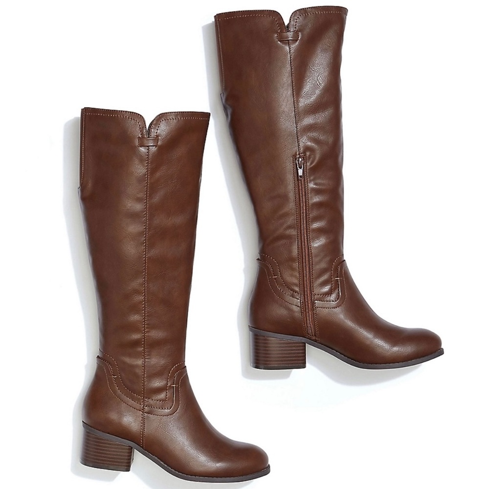 Maurices Daisy Clean Tall Boots Womens Size 10